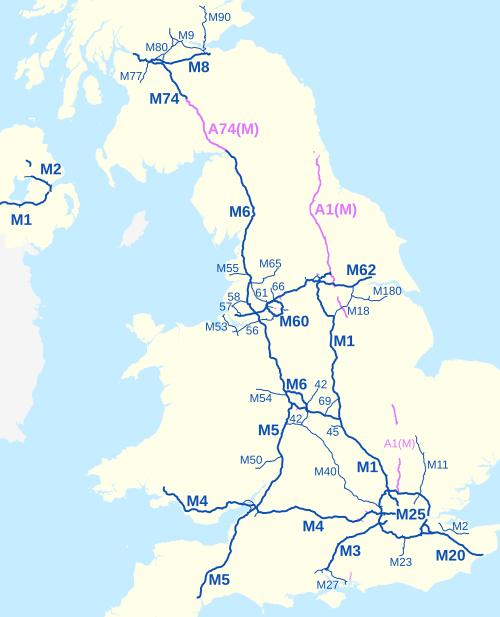Motorways in the United Kingdom